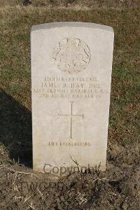 Ismailia War Memorial Cemetery - Hay, James Barromew